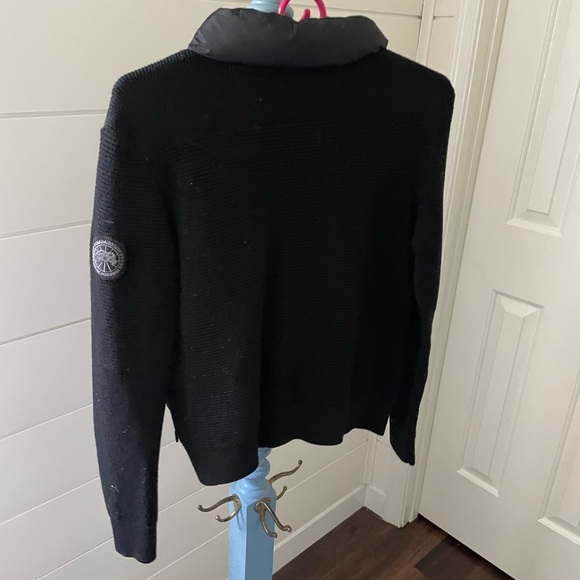 Canada Goose Hybridge Knit Full Zip Puffer - M - Black - Picture 3 of 5